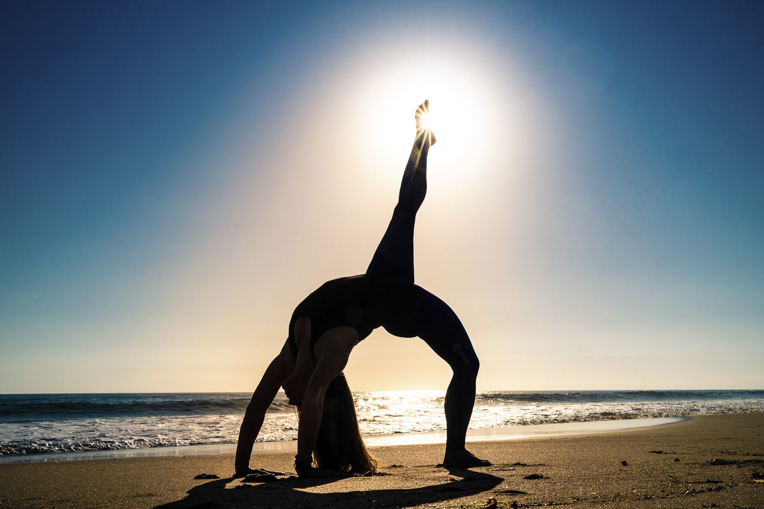 Wellness brand shoot on the Orange County coast